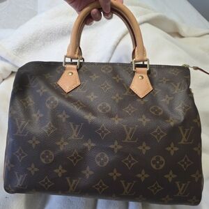 Louis Vuitton Brown Monogram Handbag